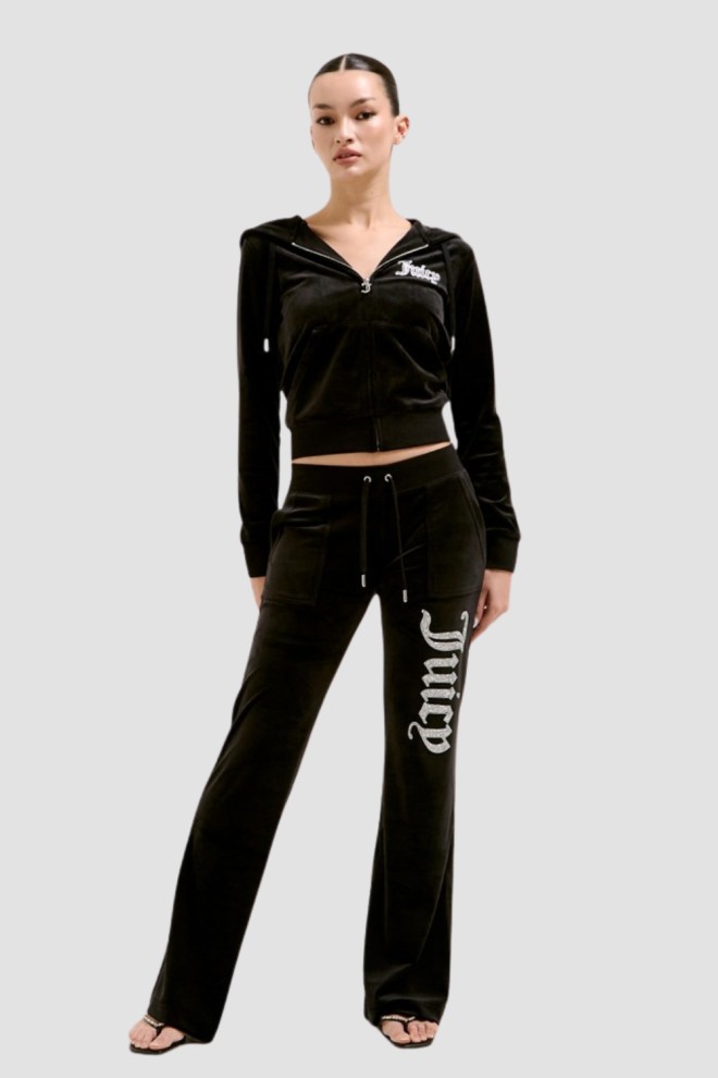 JUICY COUTURE Negru Hoodie Robertson Caviar pentru femei