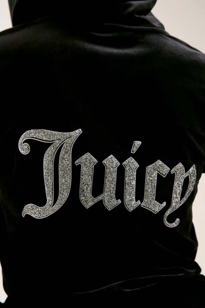 JUICY COUTURE Negru Hoodie Robertson Caviar pentru femei