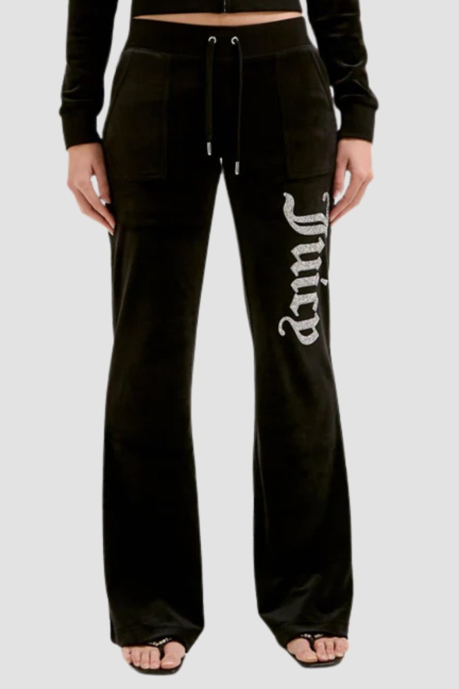 JUICY COUTURE Negru femei Layla Caviar Trackpants
