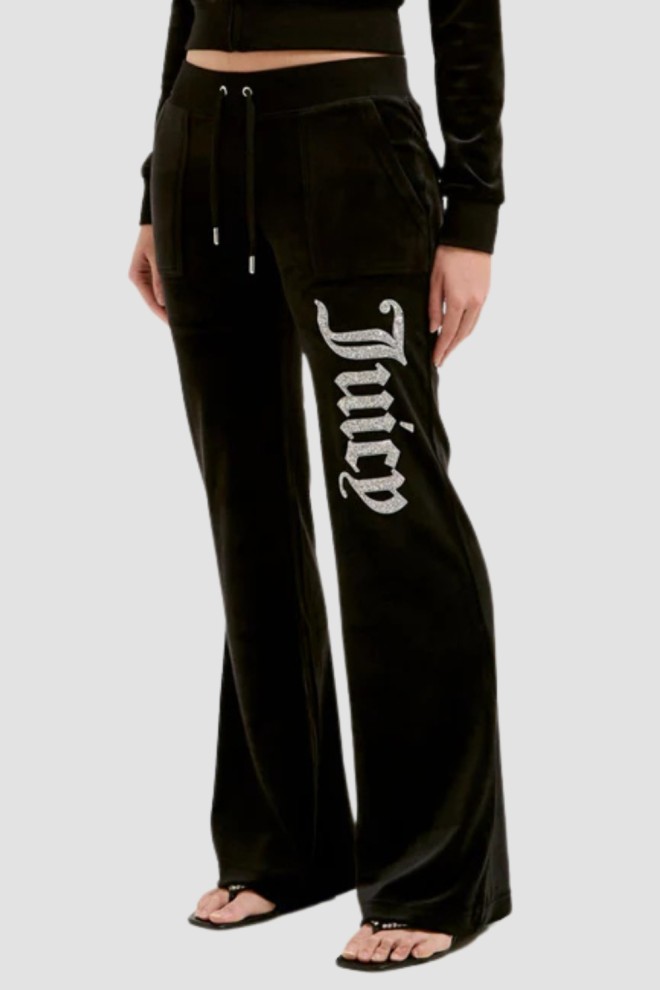 JUICY COUTURE Negru femei Layla Caviar Trackpants