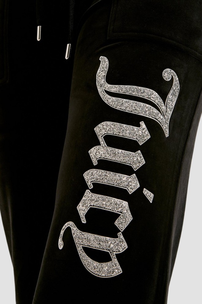 JUICY COUTURE Negru femei Layla Caviar Trackpants