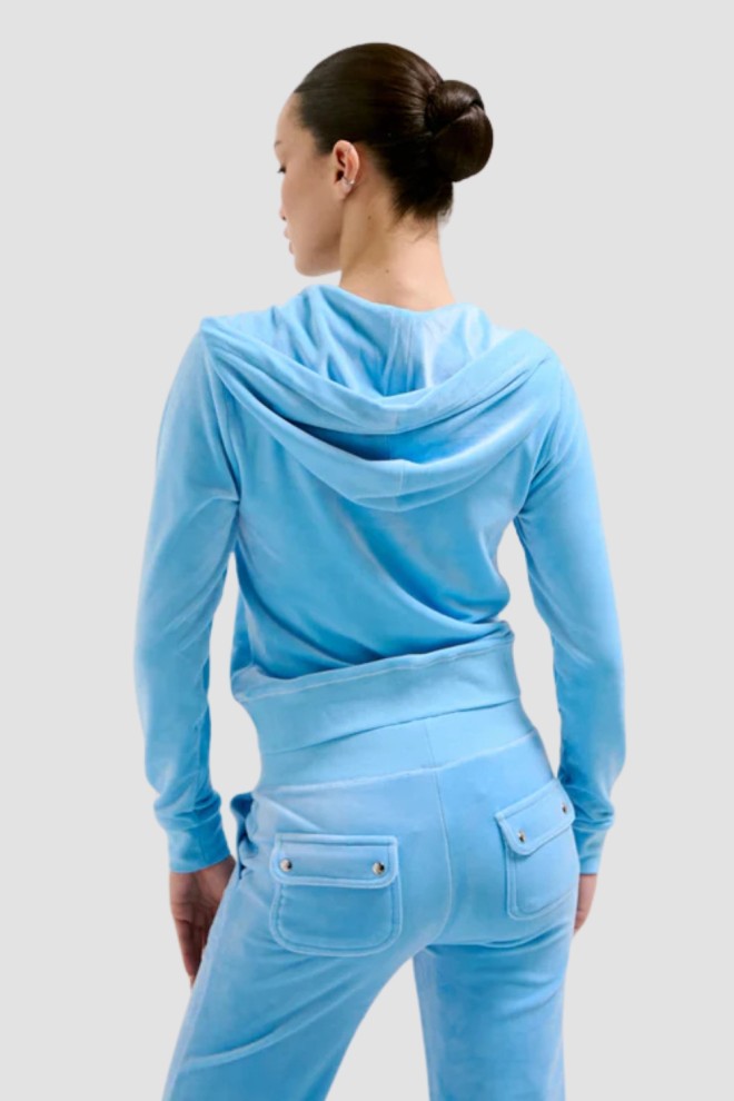 JUICY COUTURE Blu Hoodie Robertson pentru femei