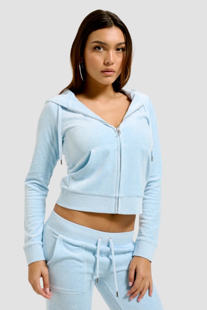 JUICY COUTURE Blu Hoodie Robertson pentru femei