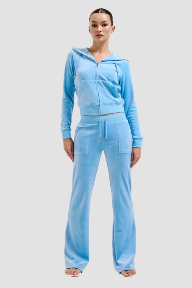 JUICY COUTURE Pantaloni de trening cu buzunare Del Ray albastru pentru femei