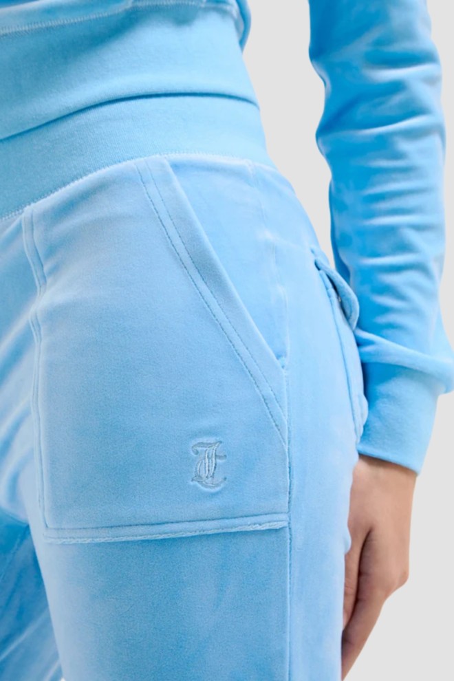JUICY COUTURE Pantaloni de trening cu buzunare Del Ray albastru pentru femei