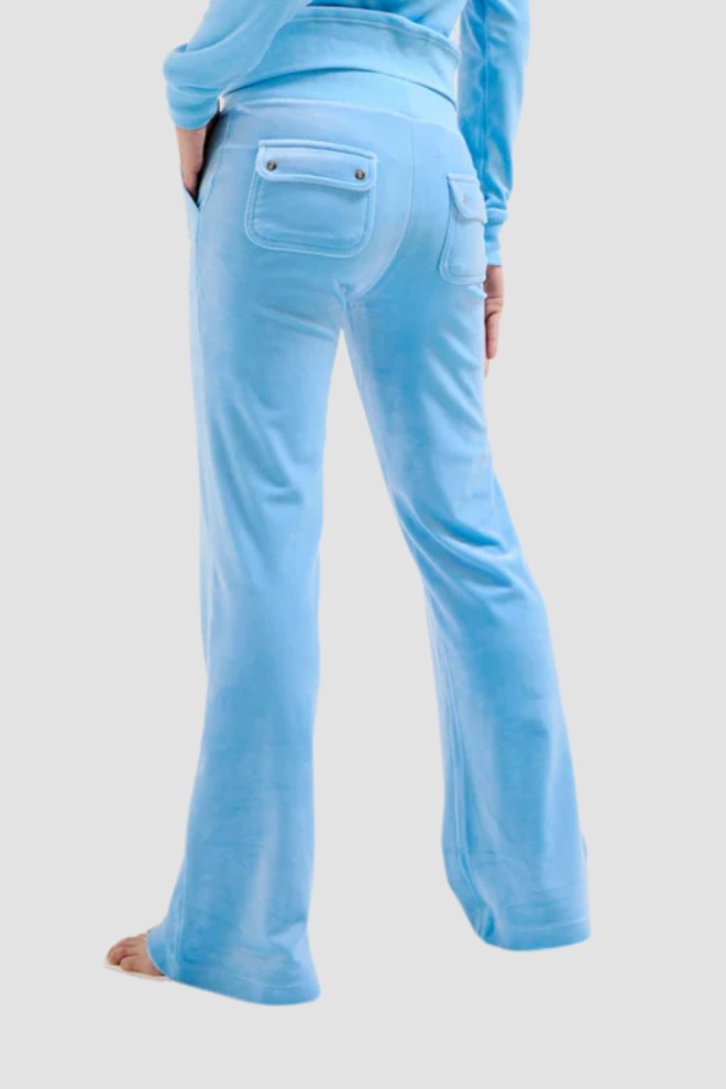 JUICY COUTURE Pantaloni de trening cu buzunare Del Ray albastru pentru femei