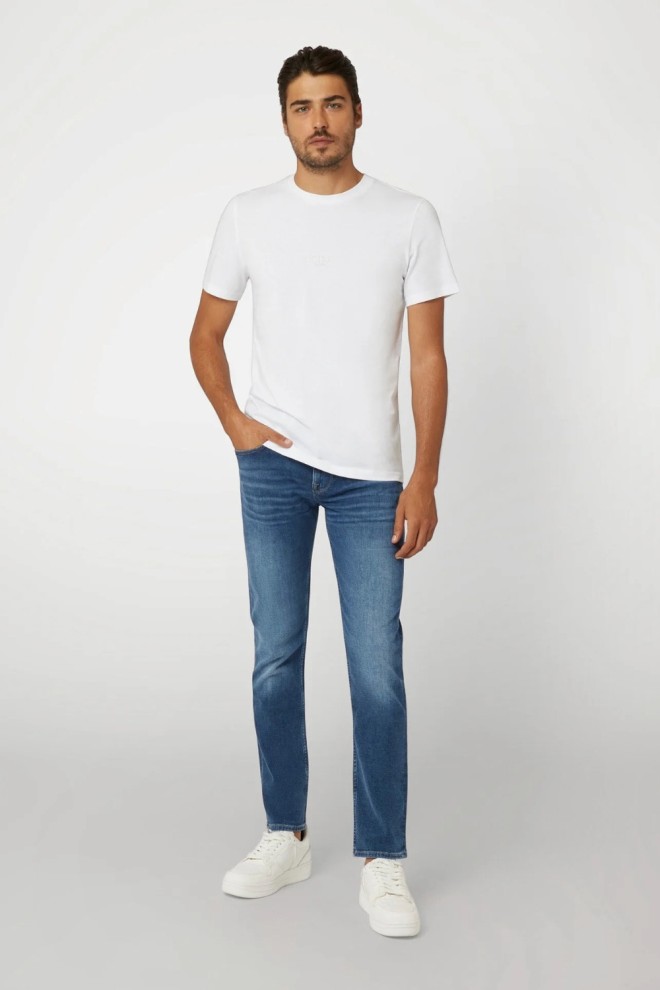 Pantaloni din denim Finnley GUESS Blue pentru bărbați