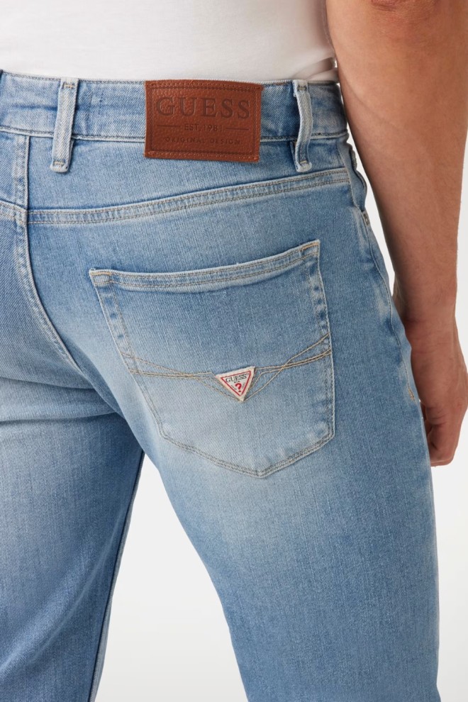 Pantaloni din denim GUESS Blue Angels pentru bărbați