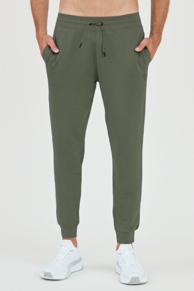 Pantaloni de trening GUESS Green Aldwin pentru bărbați