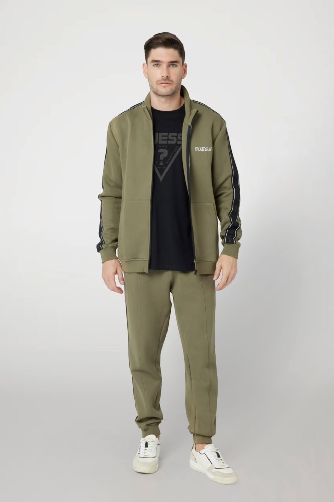 Hanorac Mickey pentru bărbați GUESS Green