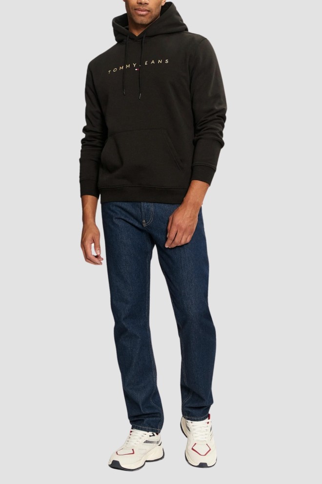 TOMMY JEANS Black men's sweatshirt