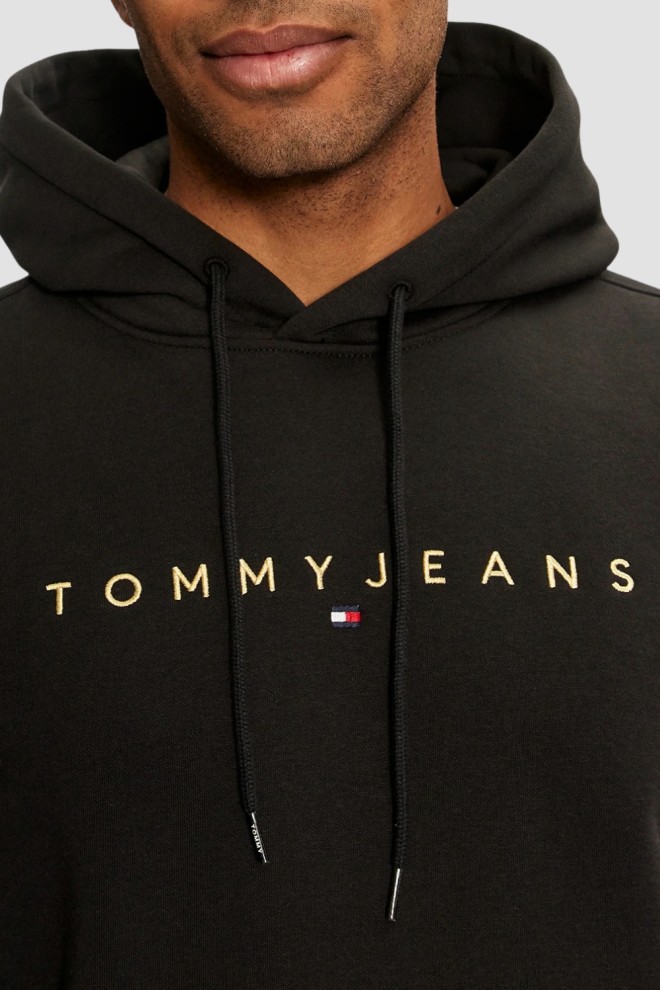 TOMMY JEANS Black men's sweatshirt