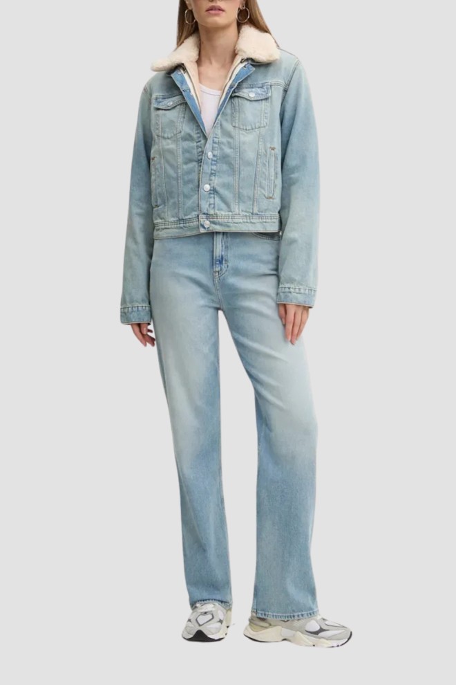 TOMMY JEANS Blue blugi pentru femei