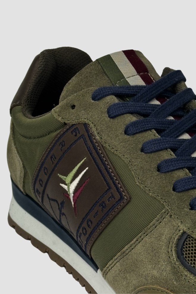 Adidași pentru bărbați AERONAUTICA MILITARE Green Frecce Tricolori
