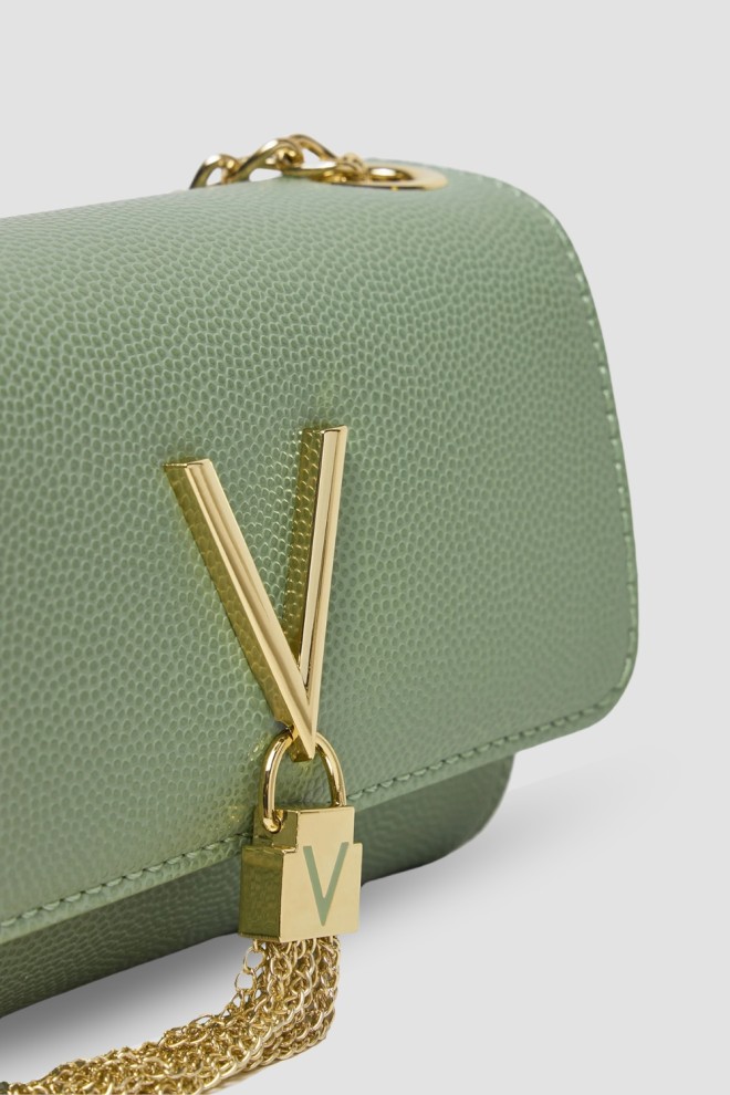 VALENTINO Маленький зелений клатч Divina Pochette