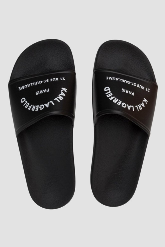 KARL LAGERFELD Bărbați negru KONDO Maison flip-flops