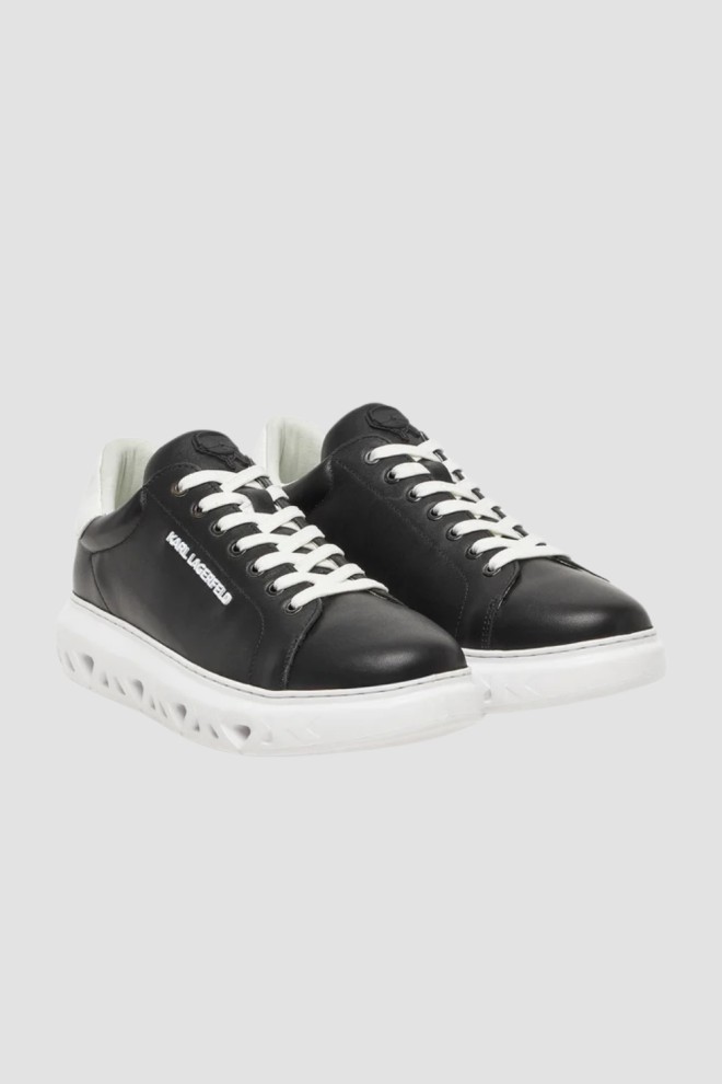 KARL LAGERFELD Black men's KAPRI KITE sneakers