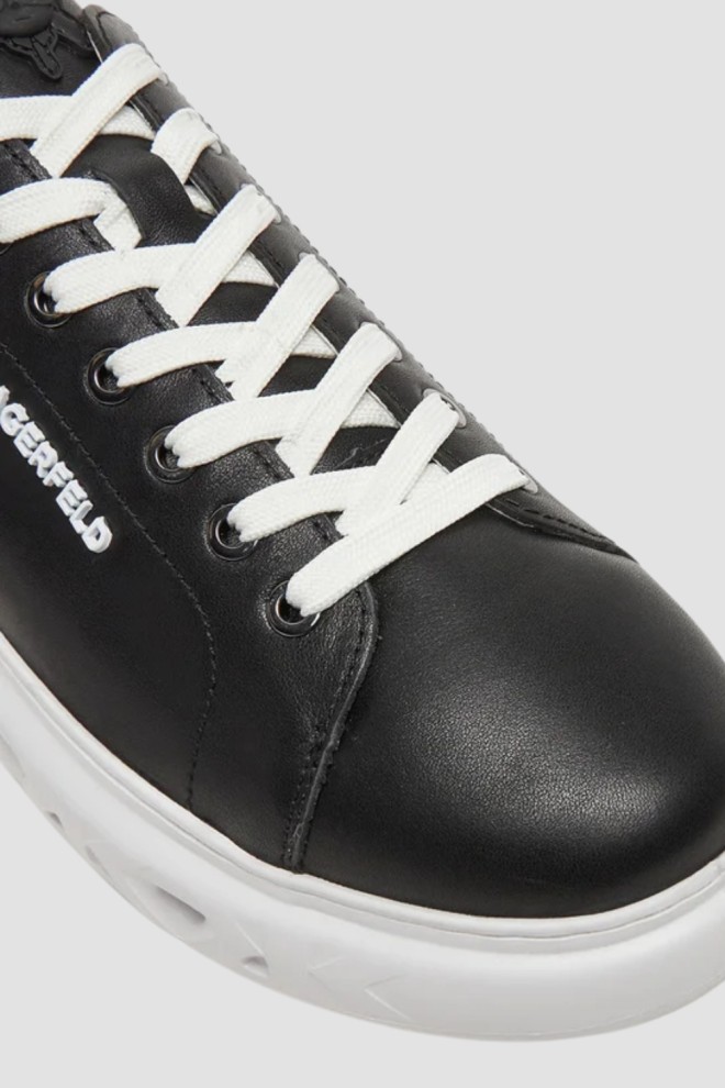 KARL LAGERFELD Czarne męskie sneakersy KAPRI KITE