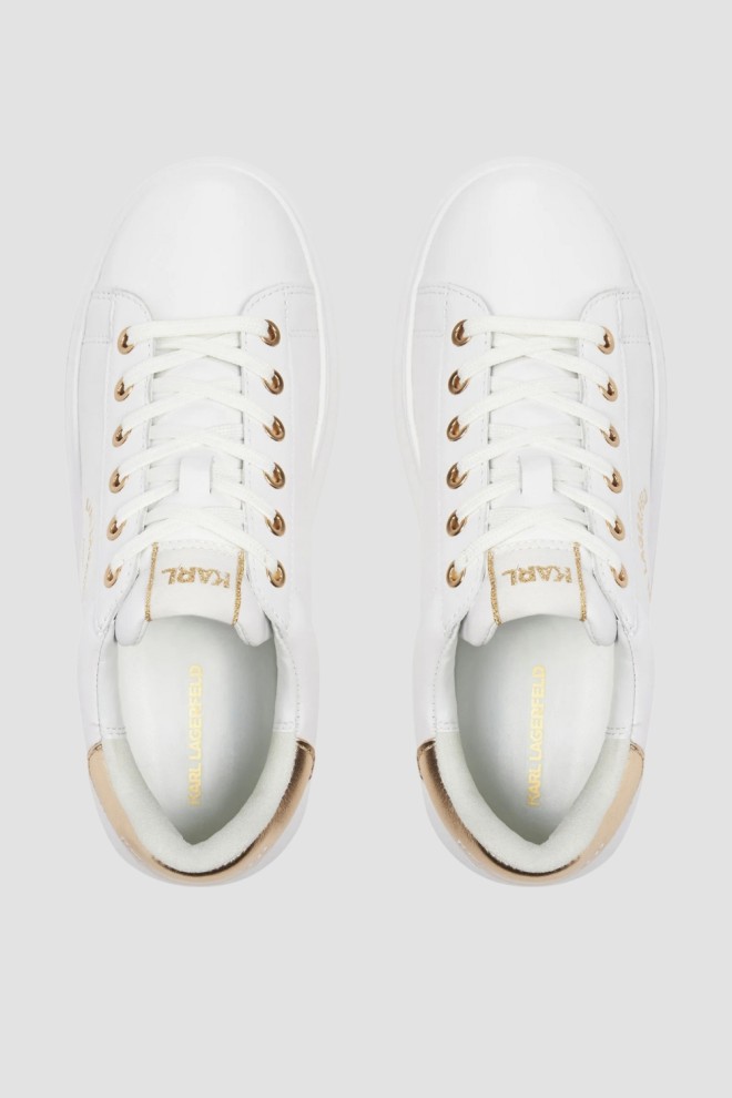 KARL LAGERFELD Adidași KAPRI Maison albi pentru femei