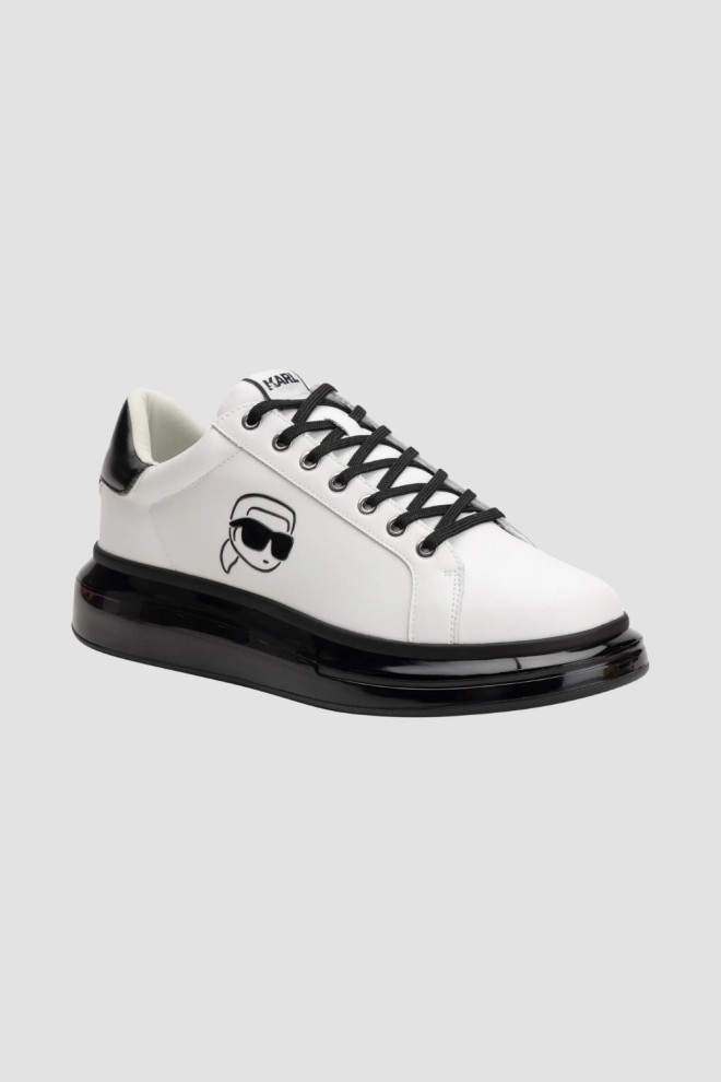 Adidași KARL LAGERFELD White KAPRI KUSHION Outline NFT pentru bărbați