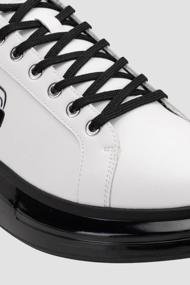 KARL LAGERFELD White men's KAPRI KUSHION Outline NFT sneakers