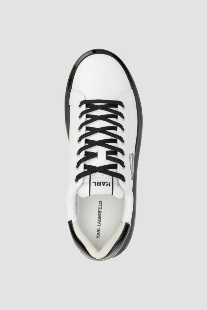 Adidași KARL LAGERFELD White KAPRI KUSHION Outline NFT pentru bărbați