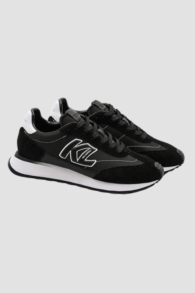 Adidași KARL LAGERFELD KAIRO KL Sidetrim Lo Mix negri pentru bărbați