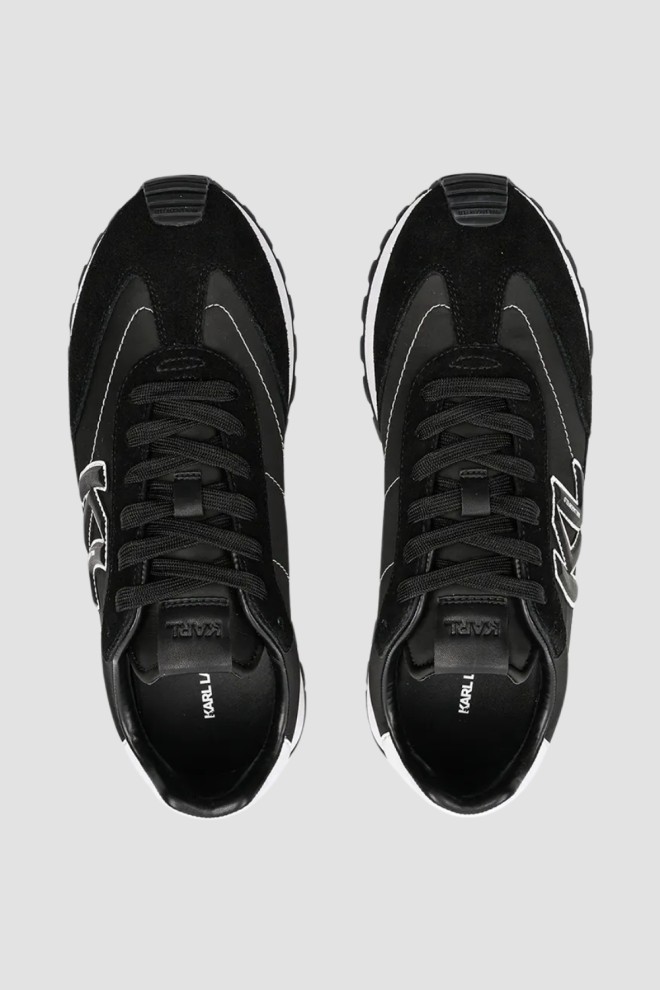 Adidași KARL LAGERFELD KAIRO KL Sidetrim Lo Mix negri pentru bărbați