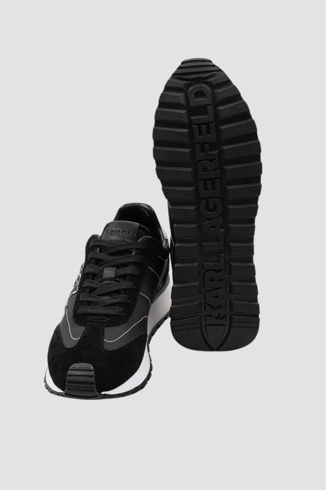 Adidași KARL LAGERFELD KAIRO KL Sidetrim Lo Mix negri pentru bărbați