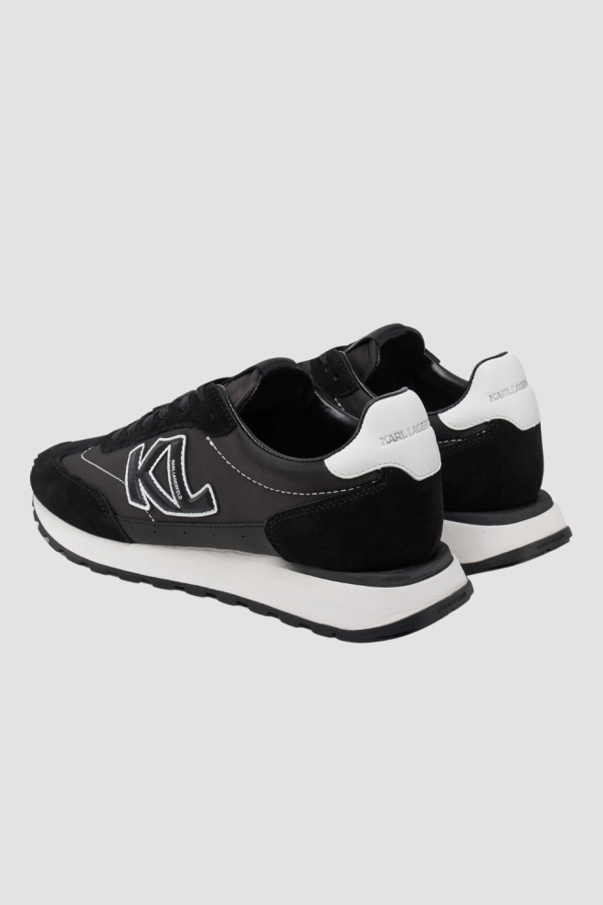 Adidași KARL LAGERFELD KAIRO KL Sidetrim Lo Mix negri pentru bărbați