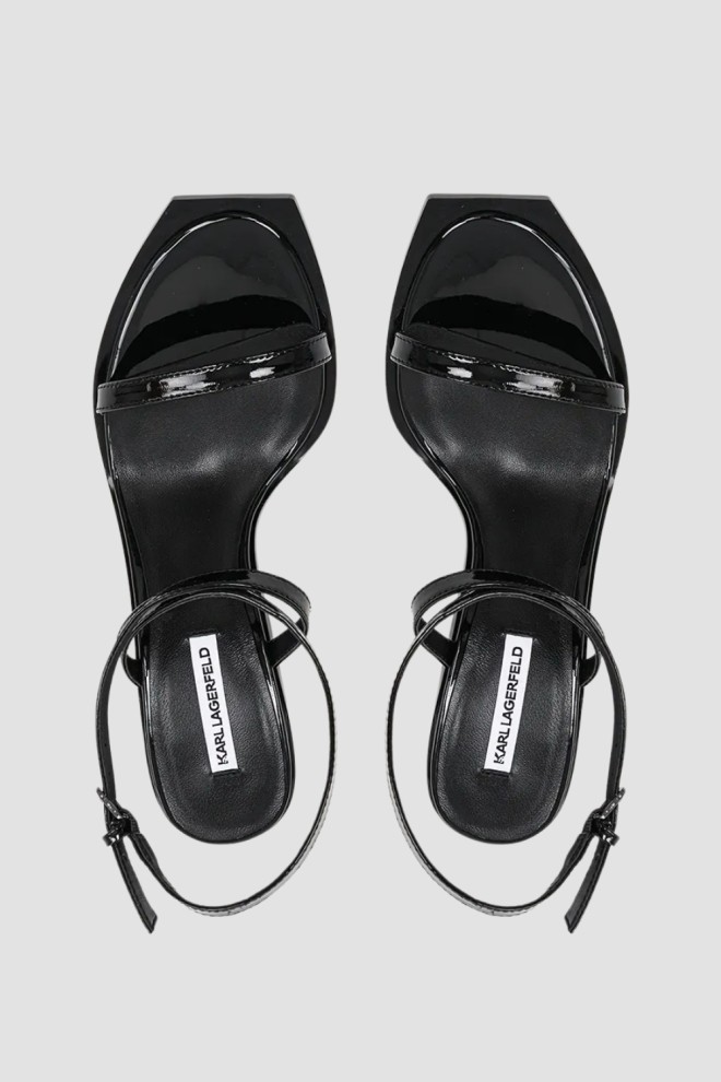 KARL LAGERFELD Negru sandale KARL NFT HEEL pentru femei