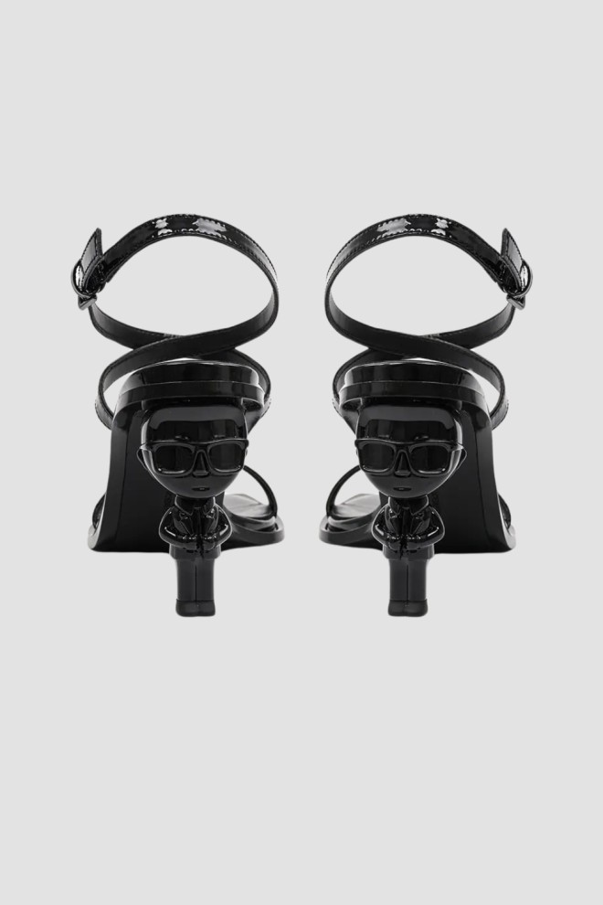 KARL LAGERFELD Negru sandale KARL NFT HEEL pentru femei