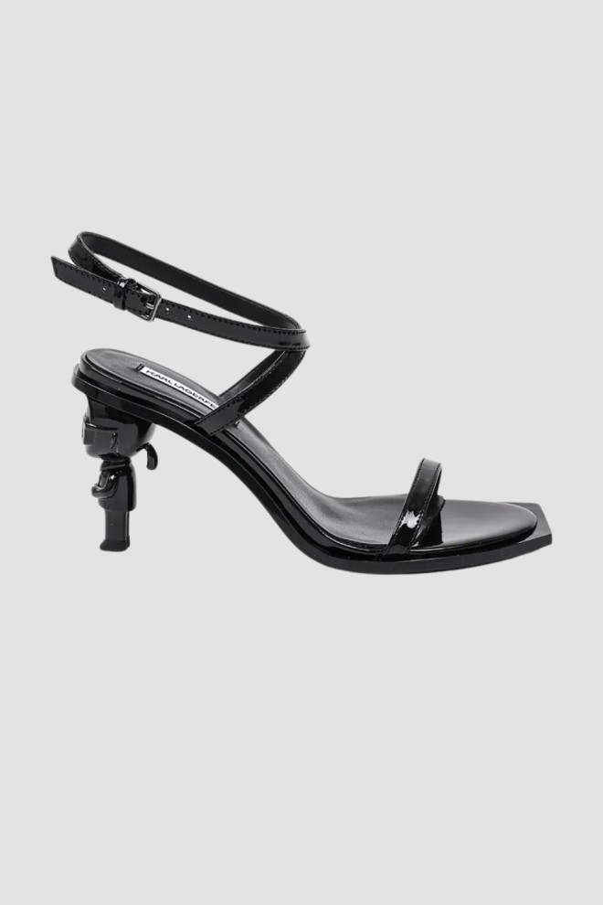 KARL LAGERFELD Negru sandale KARL NFT HEEL pentru femei