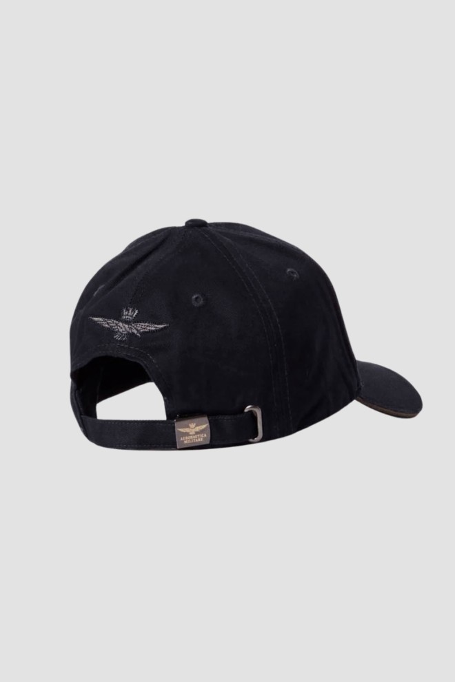 AERONAUTICA MILITARE Сlack men's cap Embroidered