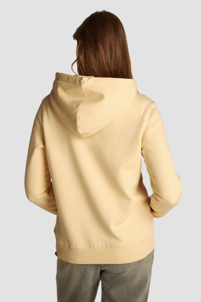 TOMMY JEANS Yellow women's sweatshirt