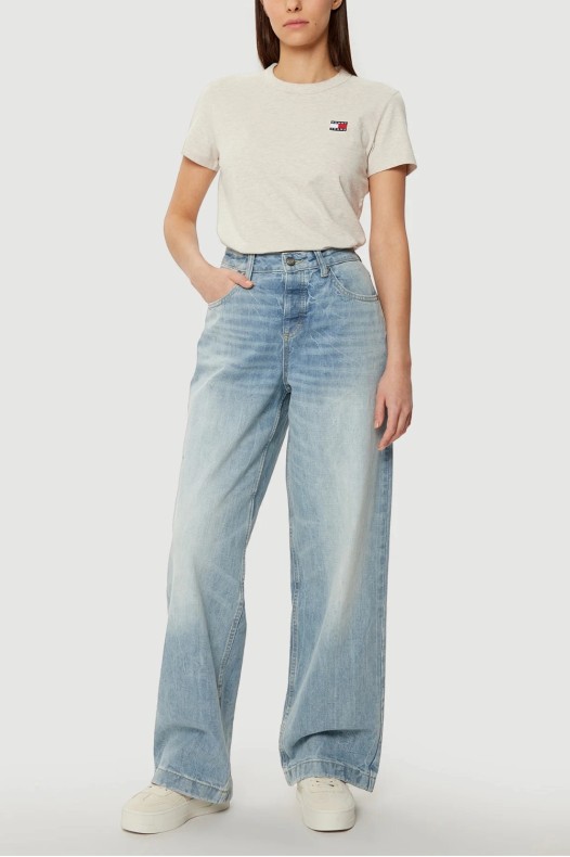 TOMMY JEANS Beżowy damski...