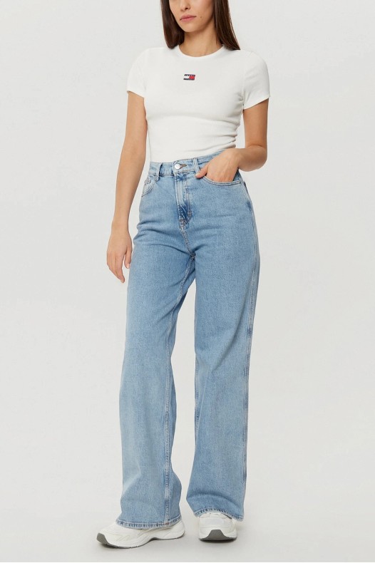 TOMMY JEANS Tricou ecru...