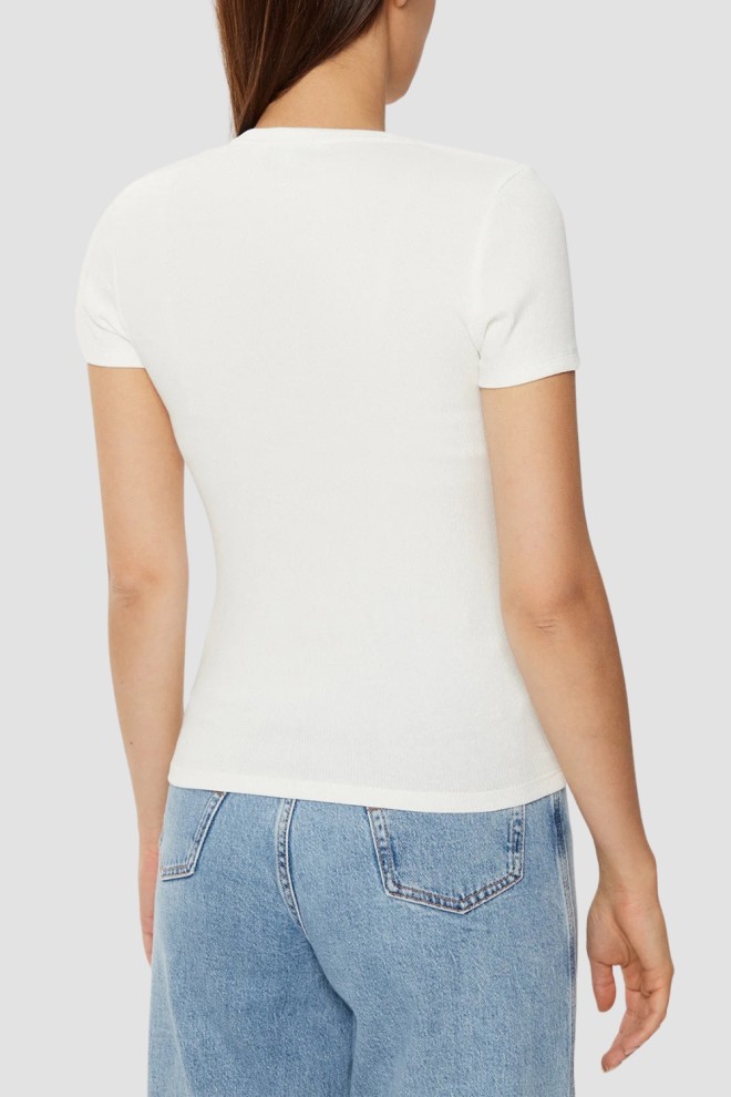 Жіноча футболка TOMMY JEANS екрю