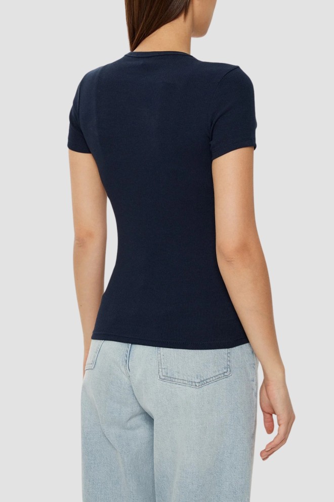 TOMMY JEANS Tricou albastru marin pentru femei