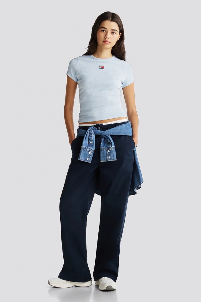 TOMMY JEANS Tricou albastru pentru femei