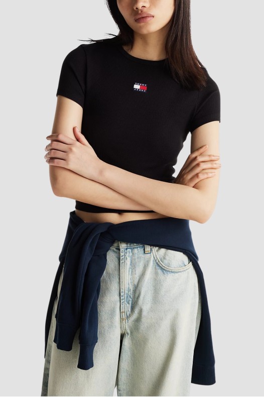 TOMMY JEANS Tricou negru...