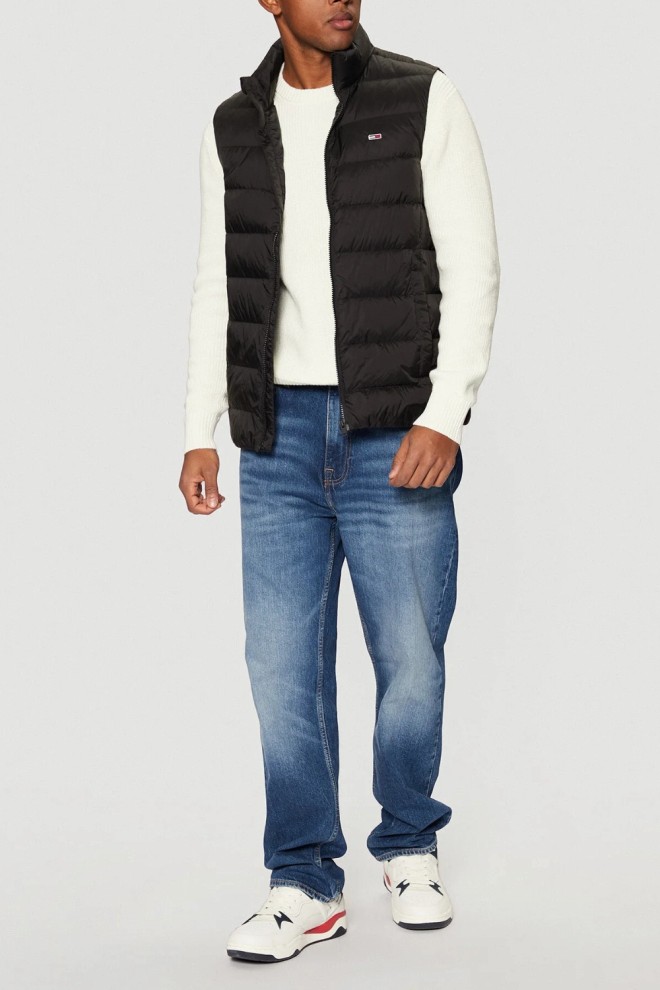 TOMMY JEANS Чорна чоловіча безрукавка