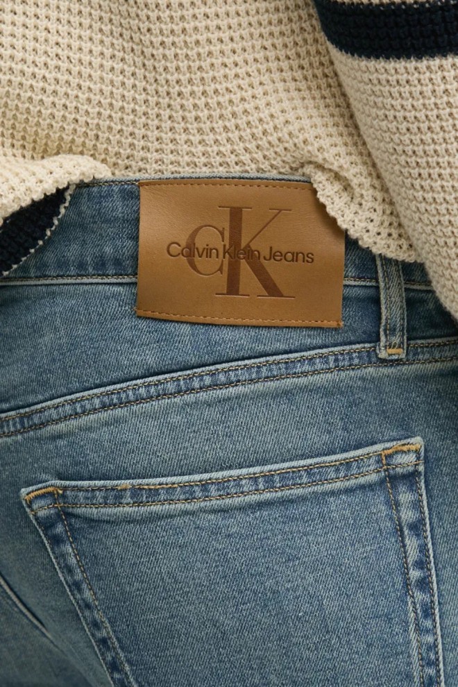 CALVIN KLEIN Чоловічі сині джинси Slim