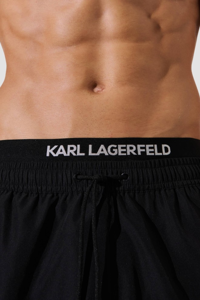 Чоловічі чорні плавки RSG від KARL LAGERFELD 