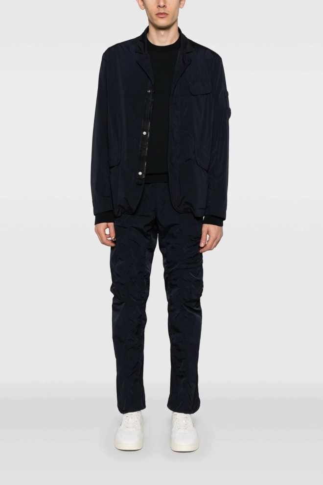 C.P. COMPANY Black Men's Thin Crew Neck Sweater