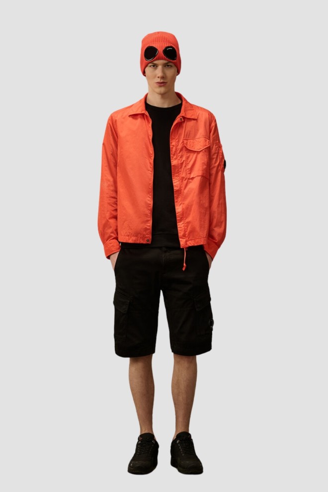 Чорний чоловічий світшот C.P. COMPANY з капюшоном