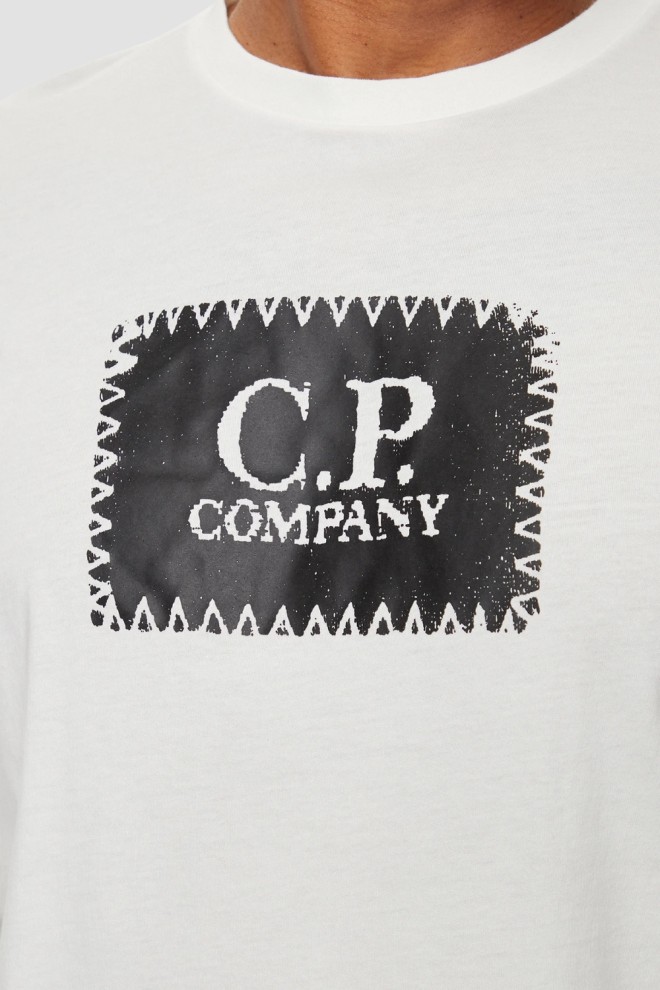 C.P. COMPANY Лонгслив чоловічий білий