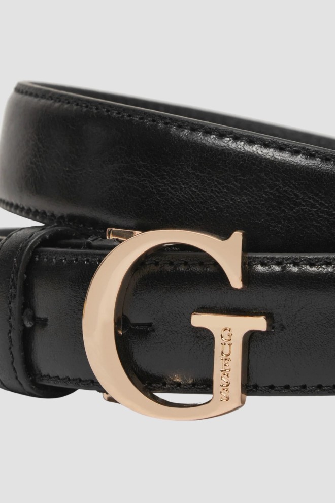 Жіночий ремінь GUESS Чорний H30