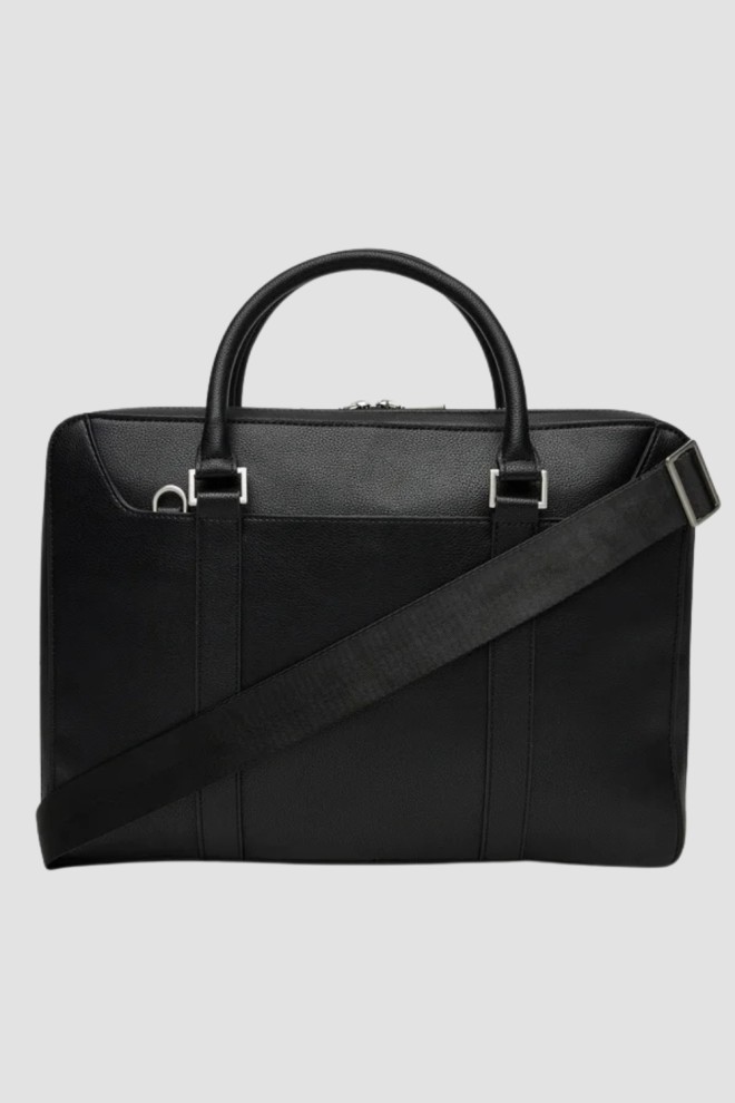 Чорний портфель GUESS Parma