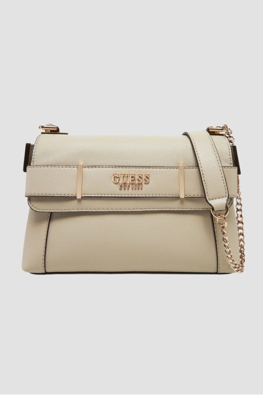 Geantă de mână GUESS Taupe...